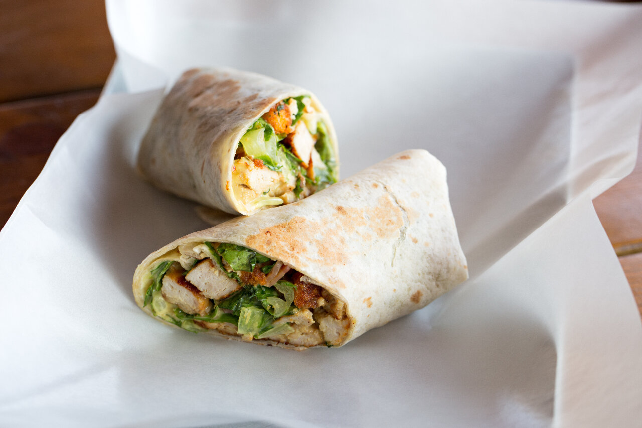 Chicken snack wrap